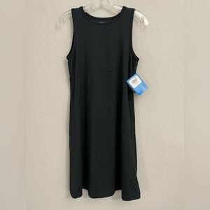Columbia Freezer Tank Dress 50 UPF Rated Black Womens Small